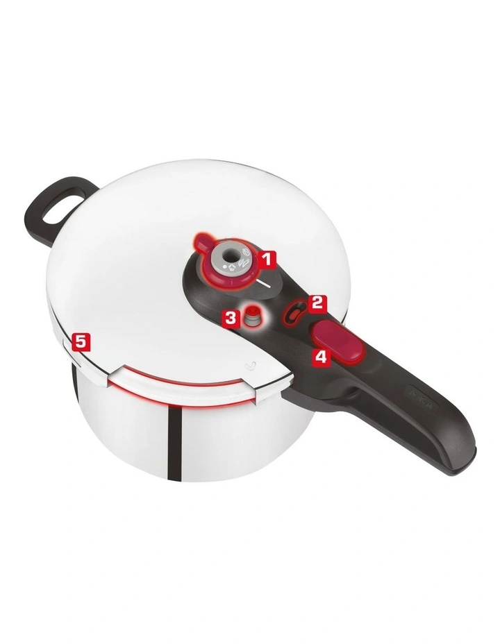 Tefal Fast & Easy Pressure Cooker 6L - Image 3