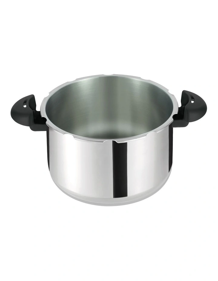 Tefal Clipso Minut Easy 7.5L Pressure Cooker Stainless Steel - Image 2