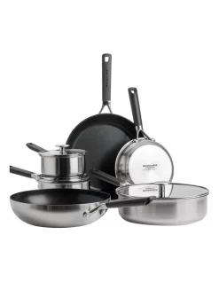 KitchenAid Classic Stainless Steel 9 Piece Cookset