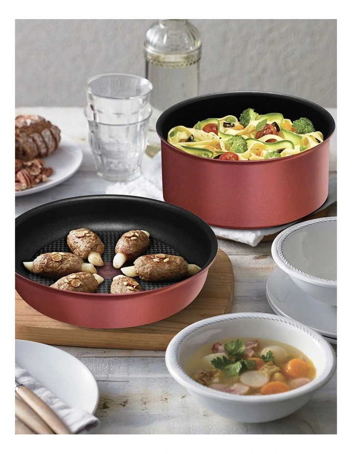 Tefal Ingenio Character Induction Non-Stick 8 Piece Cookset - Image 2