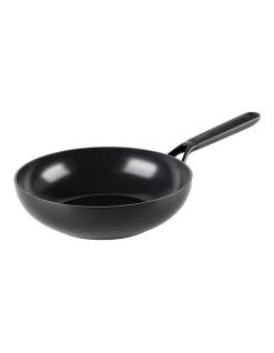 GreenPan SmartShape 28cm/3.69L Open Wok Black