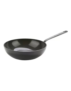 GreenPan Craft 28cm/3.6L Open Wok Black