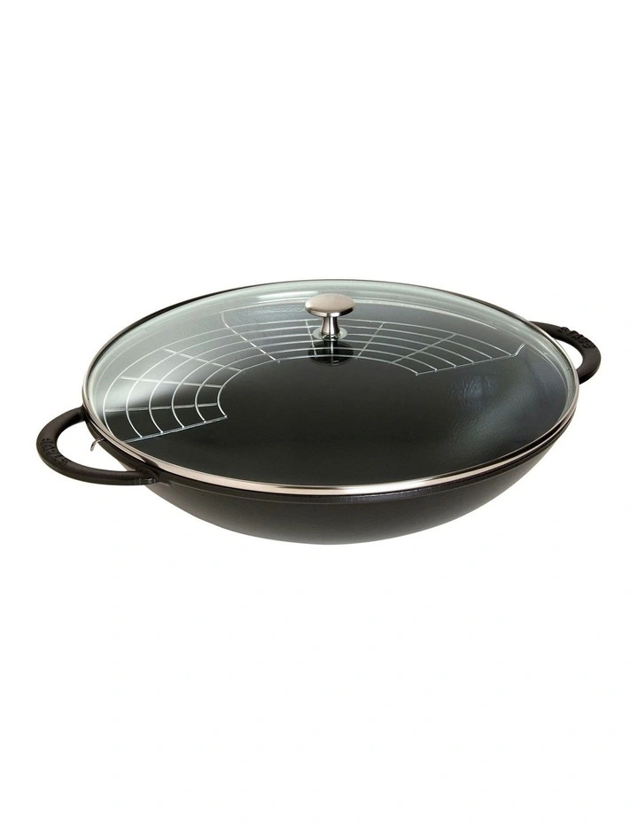 Staub Wok 37cm In Black