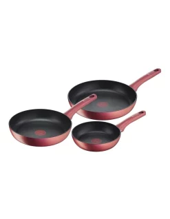 Tefal Perfect Cook Non-Stick Induction Set Of 3 20/24/28cm Frypan