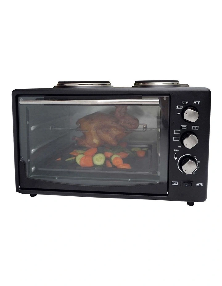 Portable Oven with Rotisserie Cooking in Black HEALTHY CHOICE Portable Oven With Rotisserie Cooking In Black -ALL CLAD Shop unnamed file 2711