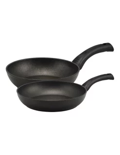 Essteele Per Salute Nonstick Induction Skillet Twin Pack 20/28cm Black
