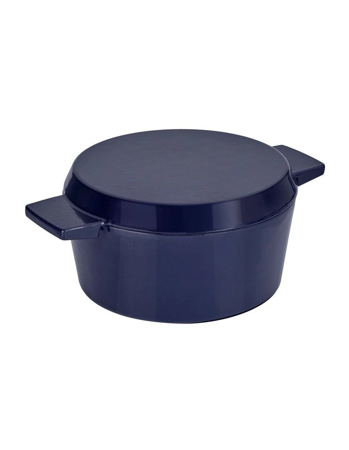Stanley Rogers French Oven Grill Duo 28cm / 6.5L In Midnight Blue