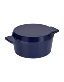 Stanley Rogers French Oven Grill Duo 24cm/3.5L In Midnight Blue