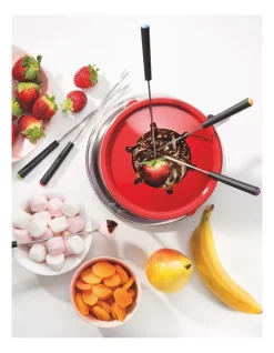 The Cooks Collective Fondue Set In Red -ALL CLAD Shop unnamed file 45