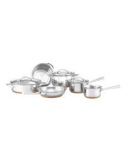 Essteele Per Vita Stainless Steel Induction 6 Piece Cookware Set