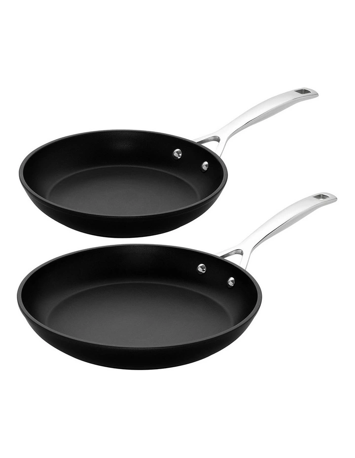 Le Creuset TNS 24cm & 28cm Shallow 2 Piece Frypan Set