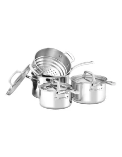Essteele Per Sempre Stainless Steel Induction 4 Piece Cookware Set