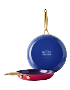 GreenPan Jewel Colored 26/30cm Twin Frypan Set