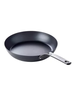 BK 30cm Steel Frypan Black