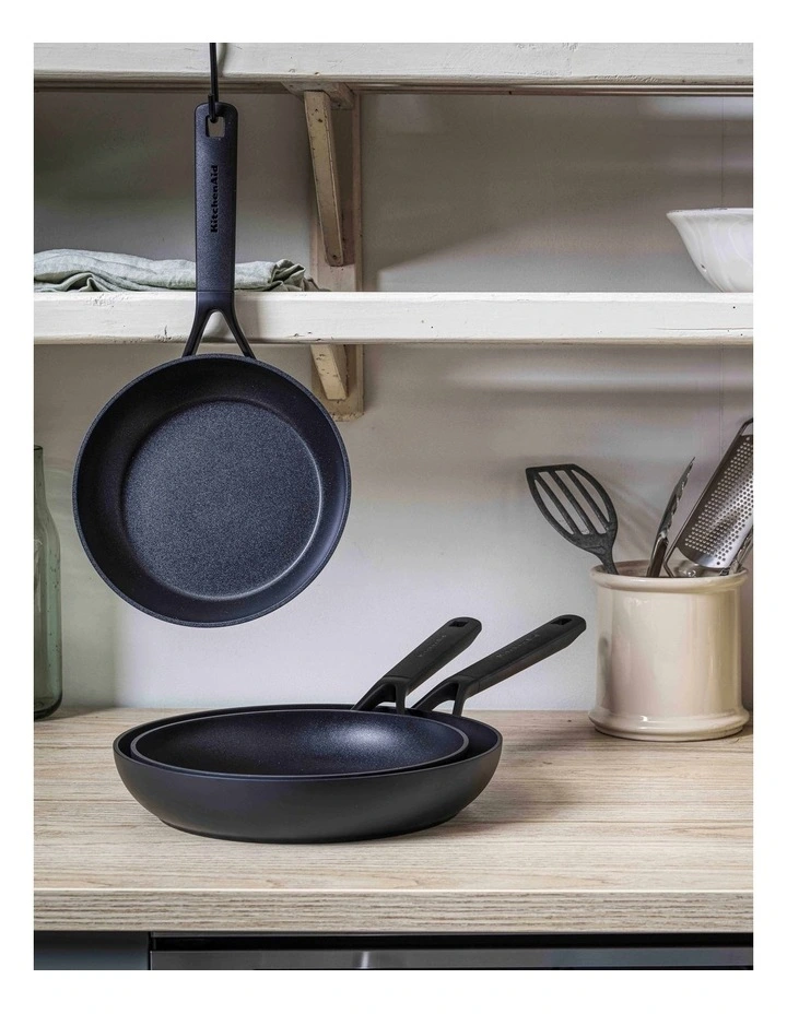 KitchenAid Classic Forged Aluminium Frypan Set 20/28cm - Image 6