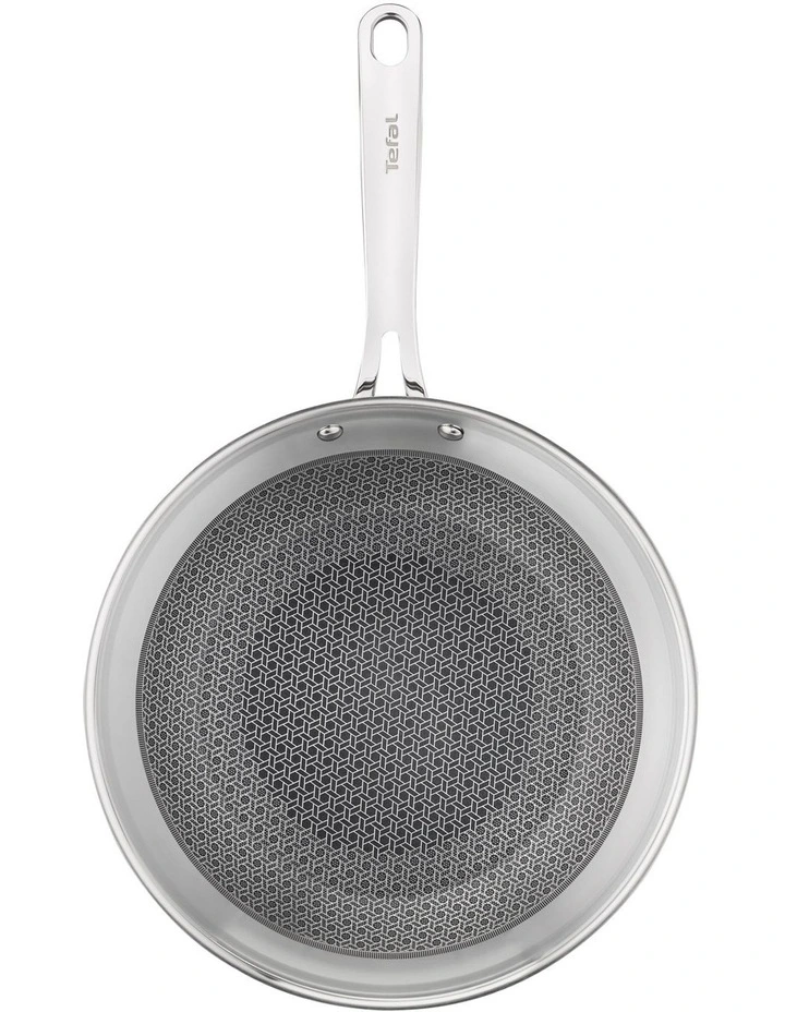 Tefal Eternal 28cm Stainless Steel Induction Wok With Lid Steel - Image 7