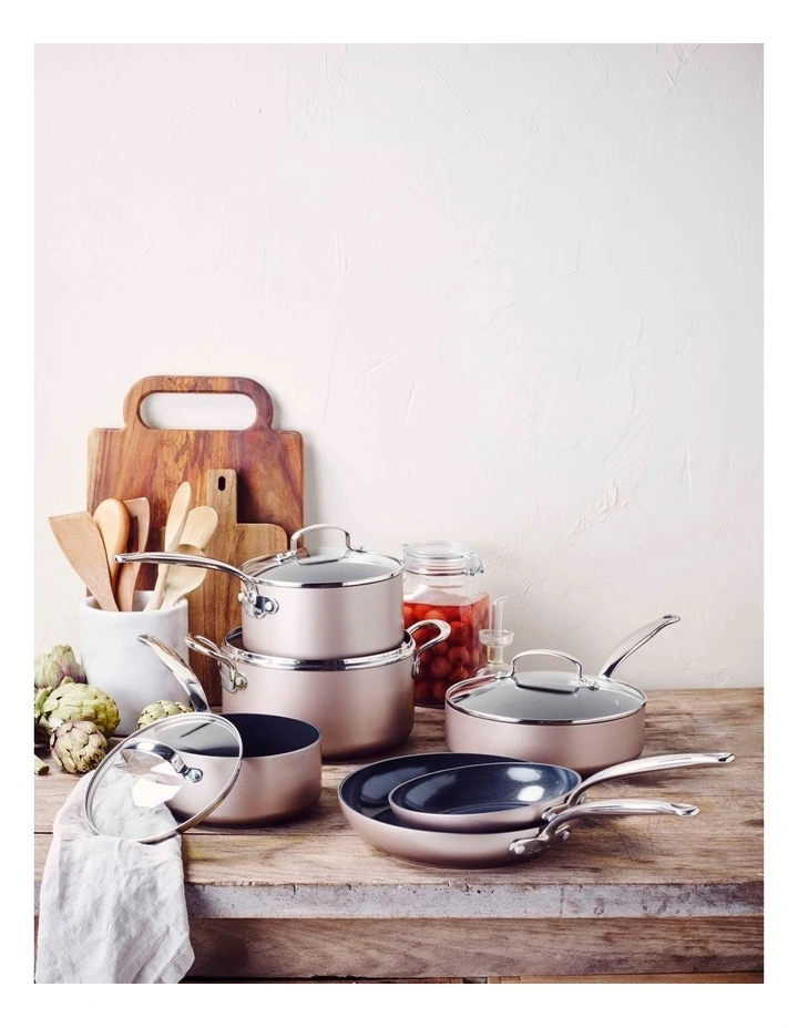 GreenPan Revolution 28cm Frypan In Champagne - Image 4