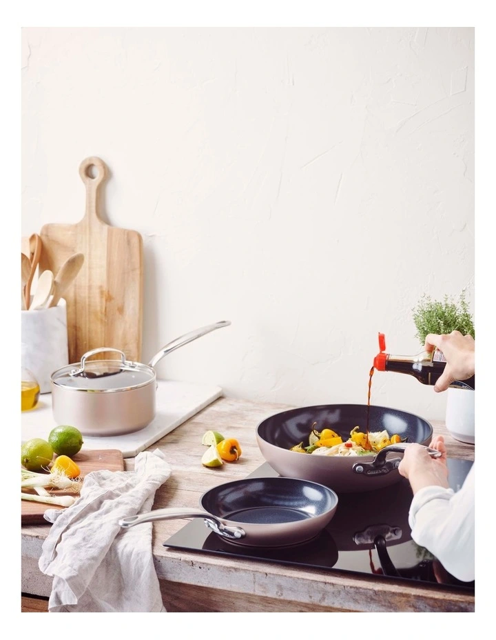 GreenPan Revolution 28cm Frypan In Champagne - Image 5