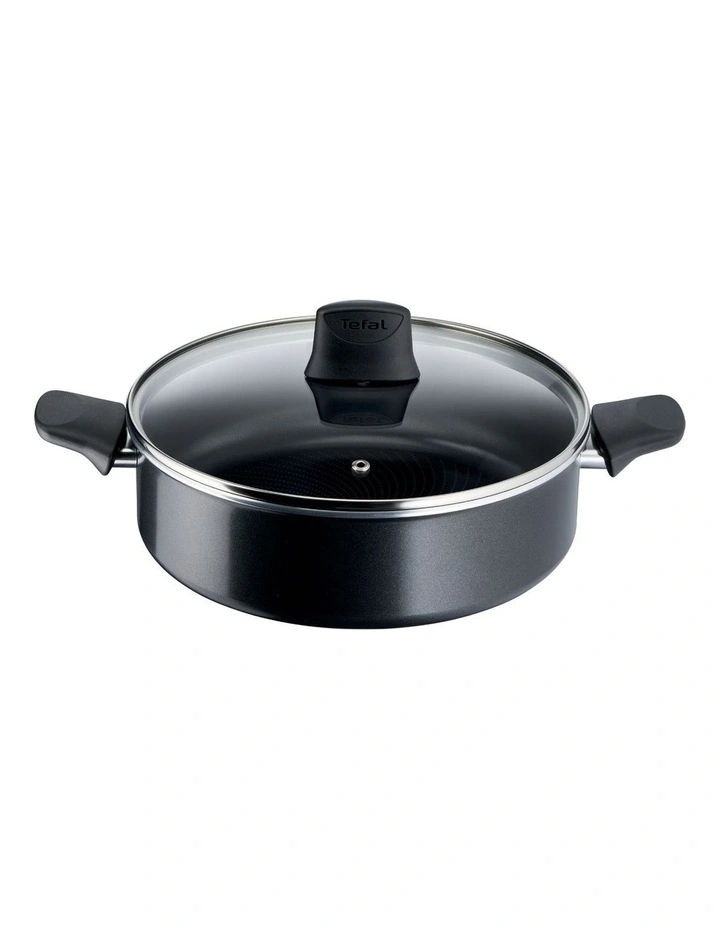 Tefal Generous Cook Induction Non-Stick Shallow Pan 26cm/4.1L W/ Lid