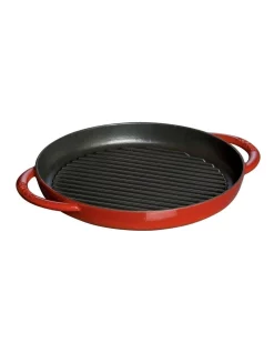 Staub Grill Round 26cm Cherry Red